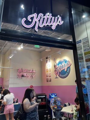  at Kitty's Milkshake Bar in Helsinki