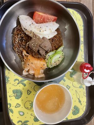 Bibim Naengmyen   at Loving Hut Gangnam-gu - 러빙헛 in Seoul