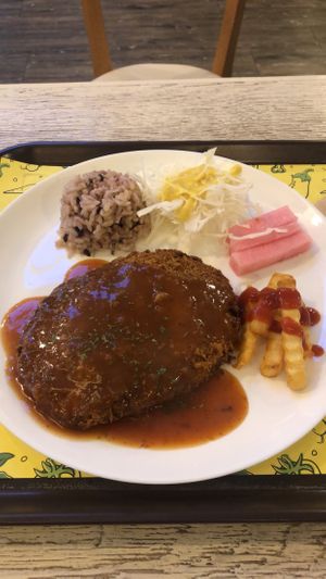 Soy cutlet  at Loving Hut Gangnam-gu - 러빙헛 in Seoul