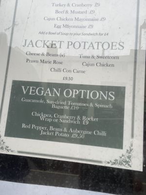 Menú at The Bulkeley Hotel in Beaumaris