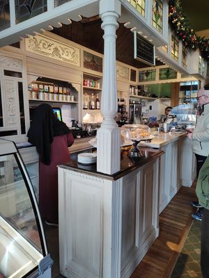 Coffee bar at The Bulkeley Hotel in Beaumaris