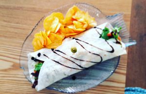 Wraps at Sabor'art Café in Nazare