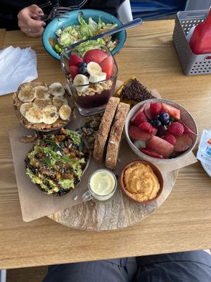 Vegan brunch at Sabor'art Café in Nazare