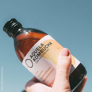 kombucha at Sabor'art Café in Nazare