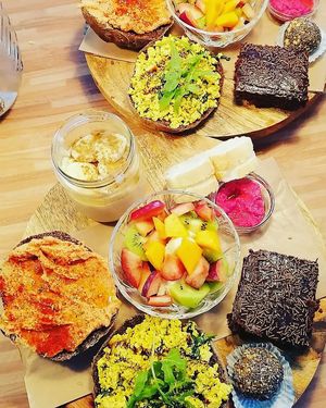 O melhor Brunch Vegano na Nazaré
 at Sabor'art Café in Nazare