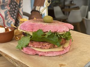   at Sabor'art Café in Nazare