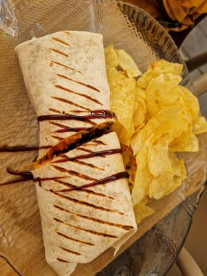 Wrap at Sabor'art Café in Nazare