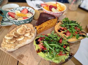 Brunch vegano! 😱 at Sabor'art Café in Nazare