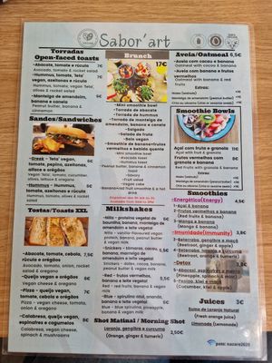  at Sabor'art Café in Nazare