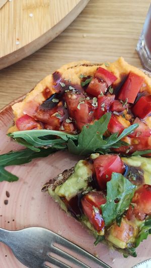 Half salty part at Sabor'art Café in Nazare