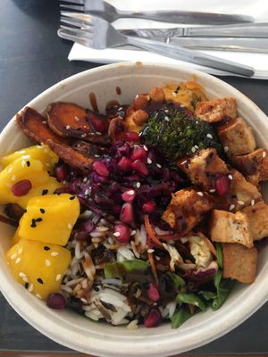 Nourish bowl  at Signals in Saltburn-by-the-sea