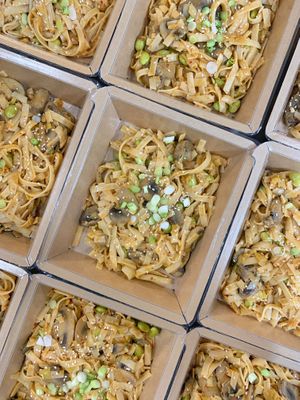 Korean Noodles at Nourish Bud in Newcastle Upon Tyne