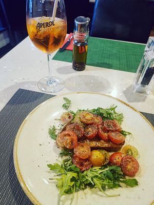 Bruschetta at Pizzeria Famosa in Jersey