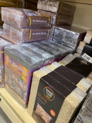 Rice & Asian beans at Thai Market in Rochester