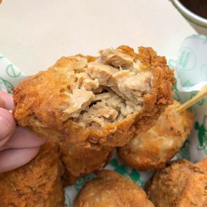 Inside Fried Chick’n  at No Frickin Chicken in Worcester