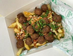 NFC Loaded Fries at No Frickin Chicken in Worcester