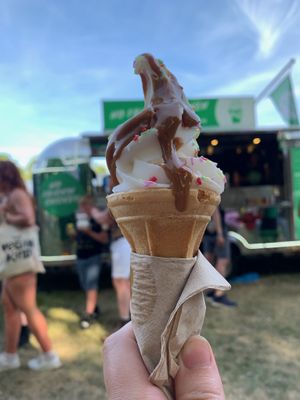 Ice cream   at No Frickin Chicken in Worcester