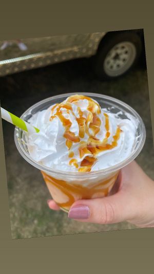 Salted caramel shake   at No Frickin Chicken in Worcester