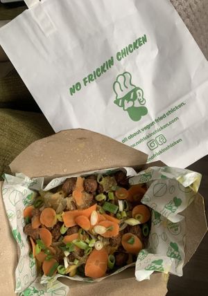   at No Frickin Chicken in Worcester