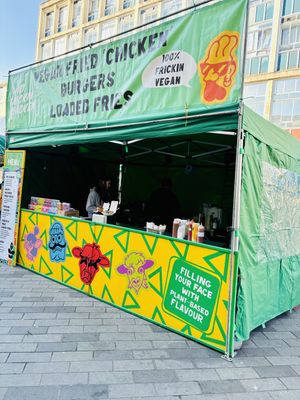   at No Frickin Chicken in Worcester