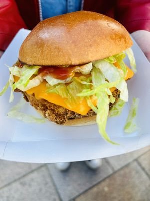   at No Frickin Chicken in Worcester