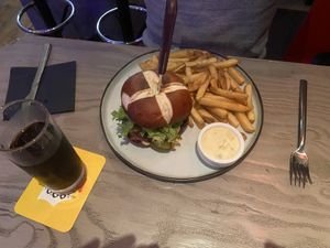 Bean burger  at Hoogste Tijd in Eindhoven