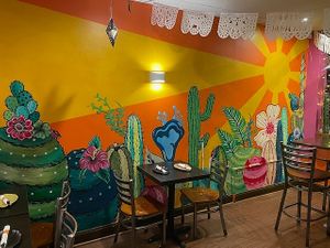 mural at Quinoa in Doylestown