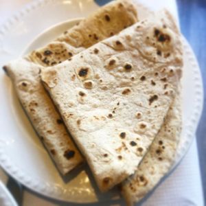 Chapatis at Saffron in Innerleithen