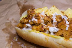 Buffalo chicken cheesesteak  at Buddy's Steaks in Portland
