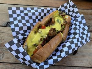 The epic cheesesteak at Buddy's Steaks in Portland