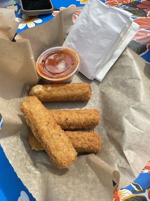 Mozzarella sticks  at Buddy's Steaks in Portland