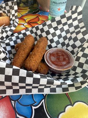 Mozzarella sticks  at Buddy's Steaks in Portland