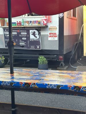 Menu  at Buddy's Steaks in Portland