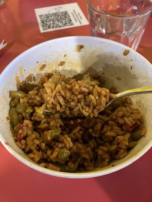 Delicious Algerian Paella! #Veganuary at Le Souk in Adelaide