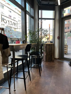 Seating area   at INTRO in Karlsruhe