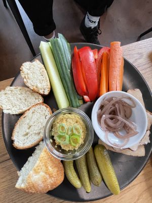 Small vegan breakfast  at INTRO in Karlsruhe