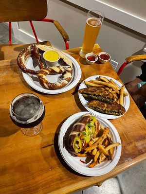 All vegan!  at The Duneatery in Dunedin