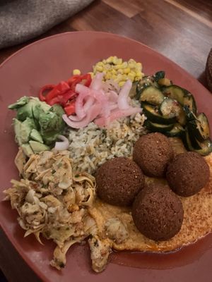 Vegan Falafel Special at Frida Southwest in Oklahoma City