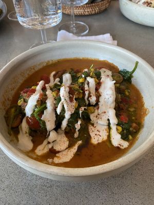 Tamale trio with Cashew crème   at Frida Southwest in Oklahoma City