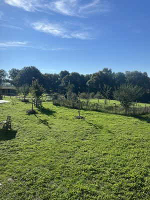 Vue de la chambree  at L'Autre Ferme in Cherves-chatelars