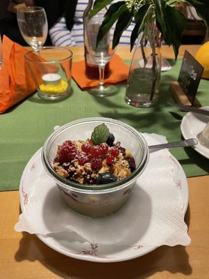 Schokomousse at Gasthaus Bürgerstüble in Sankt Peter