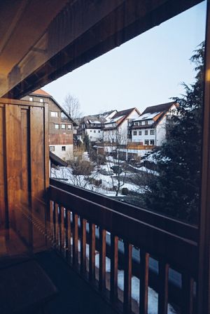 Ausblick aus dem Zimmer at Gasthaus Bürgerstüble in Sankt Peter