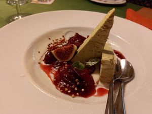 Dessert at Gasthaus Bürgerstüble in Sankt Peter