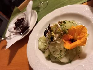 Salat at Gasthaus Bürgerstüble in Sankt Peter