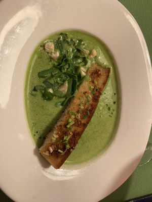 Bärlauchsuppe   at Gasthaus Bürgerstüble in Sankt Peter