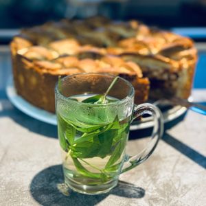 Fresh herbs at Joop in Schoorl