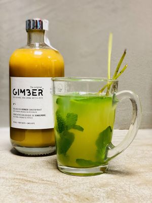 Hot Gimber Drinks  at Joop in Schoorl