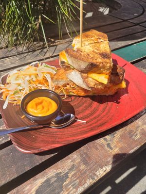 Kimchi Toast at Joop in Schoorl