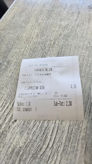  at Café Del Principe in Alghero