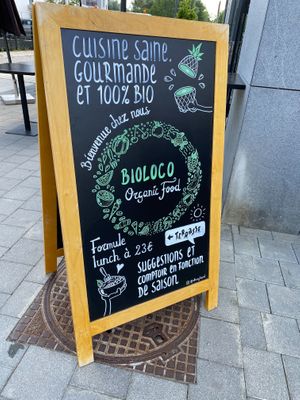 Panneau explicatif. at Bioloco in Genval